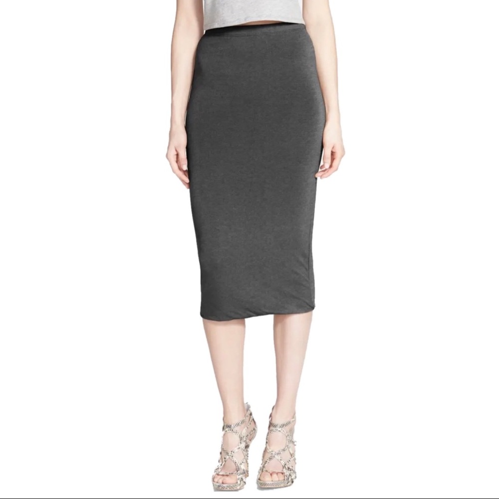 Leith Black Tube Pencil Skirt S